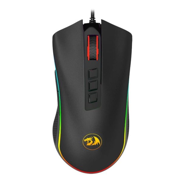 REDRAGON COBRA FPS 24000DPI RGB Gaming Mouse - Black - Image 3