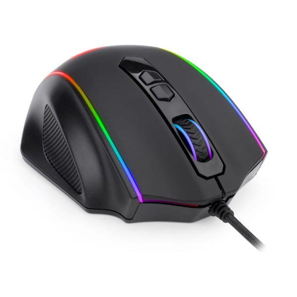 REDRAGON VAMPIRE 10000DPI RGB Gaming Mouse - Black - Image 5