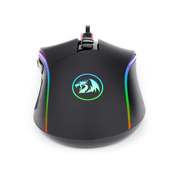 REDRAGON LONEWOLF PRO 32000DPI RGB Gaming Mouse - Black - Image 4