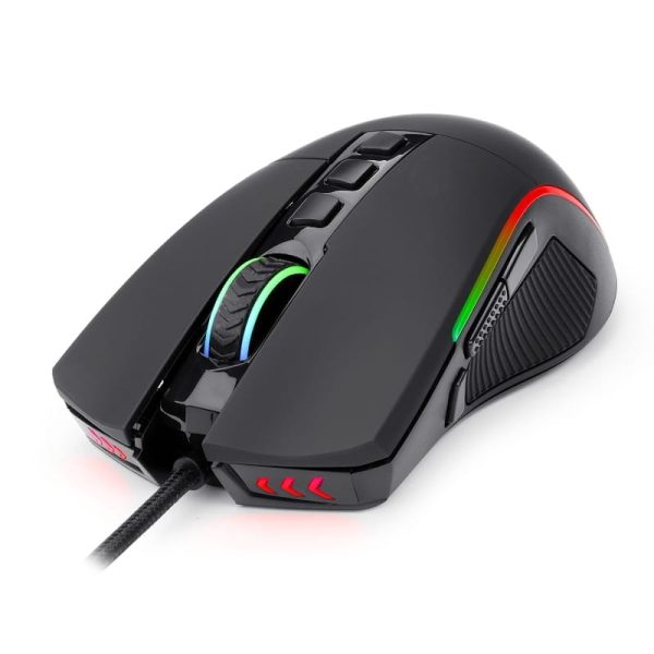 REDRAGON LONEWOLF PRO 32000DPI RGB Gaming Mouse - Black - Image 5