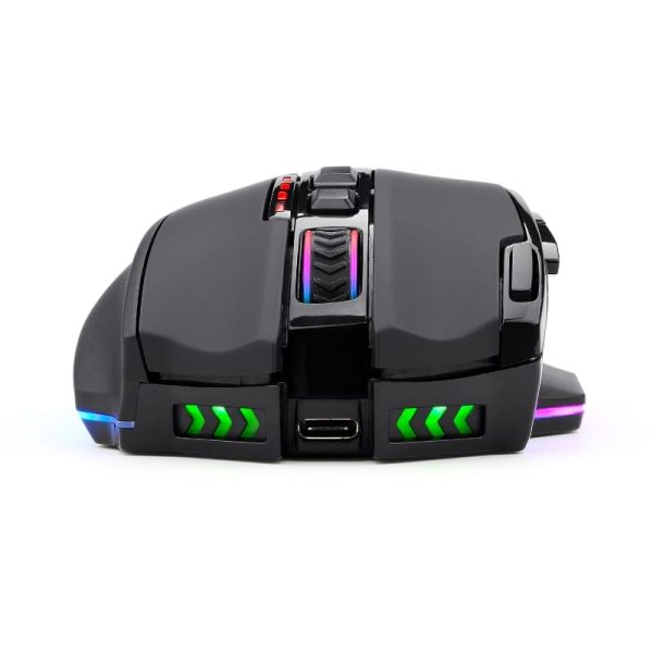 REDRAGON SNIPER PRO 16000DPI Wireless RGB Gaming Mouse - Black - Image 8
