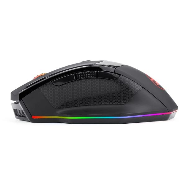 REDRAGON SNIPER PRO 16000DPI Wireless RGB Gaming Mouse - Black - Image 2
