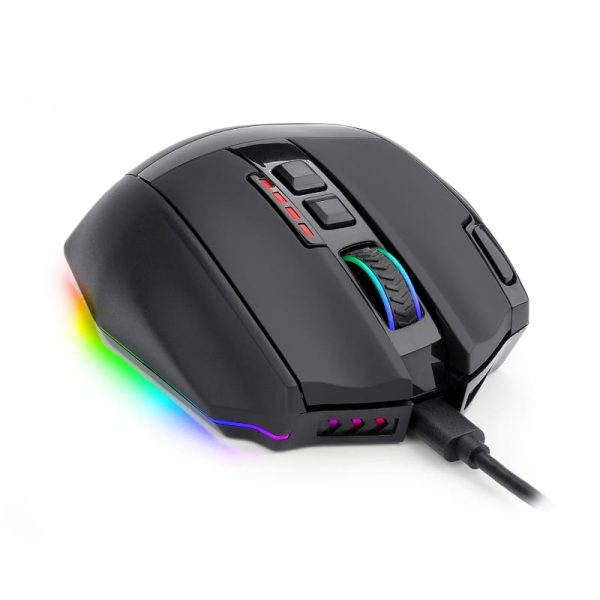 REDRAGON SNIPER PRO 16000DPI Wireless RGB Gaming Mouse - Black - Image 5