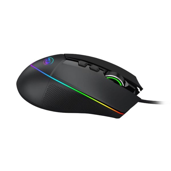 REDRAGON EMPEROR 12400DPI Gaming Mouse - Black - Image 3