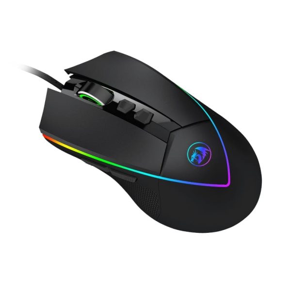 REDRAGON EMPEROR 12400DPI Gaming Mouse - Black - Image 4