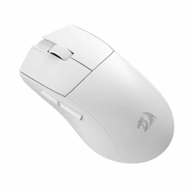 REDRAGON M916 PRO 1K 3-Mode Wireless Gaming Mouse - White - Image 2