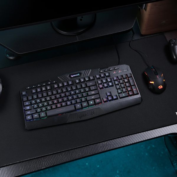 REDRAGON 2IN1 (K503A-RGB, M601) Gaming Combo 1 ? Black - Image 5