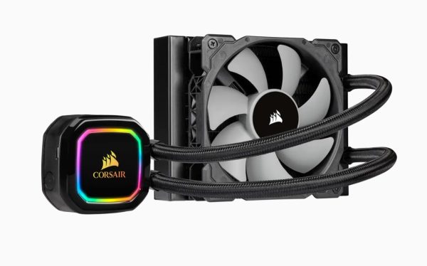 Corsair iCUE H60i RGB PRO XT |  Processor |  10 dB |  37 dB |  1 fan(s) |  2400 RPM |  75 cfm