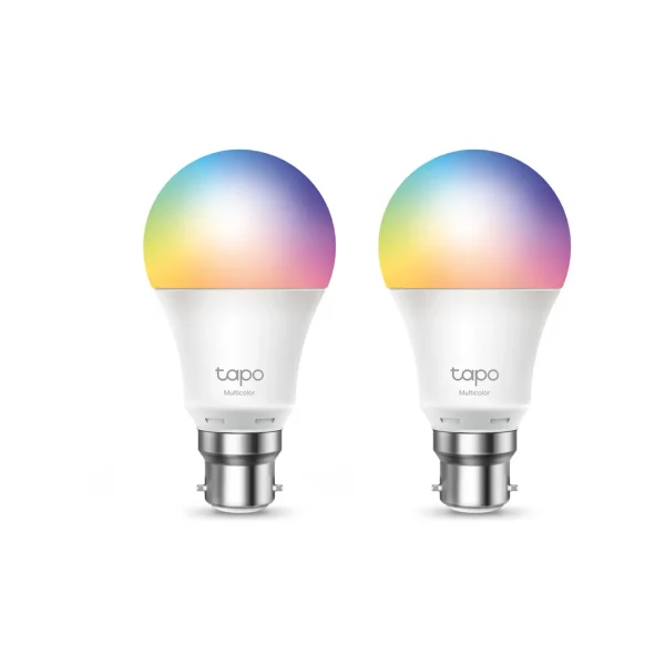 TP-Link TAPO L530B Smart Wi-Fi Light Bulb Multicolor - 2 Pack