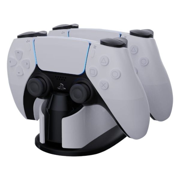 Sparkfox PlayStation 5 Combo Gamer Pack with Headset,Grip Pack,Controller Skin,Charging Dock - Image 3