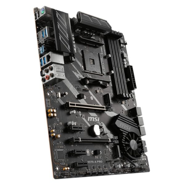 MSI X570-A PRO AMD AM4 ATX Gaming Motherboard - Image 4