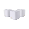 Asus ZenWifi XD4 Plus AX1800 White 3-Pack Wi-Fi Router Kit