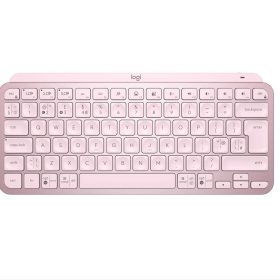 Logitech MX Keys Mini Minimalist Wireless Illuminated Keyboard - Rose