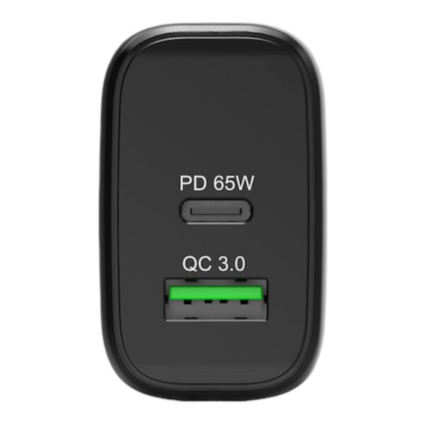 Port Connect 65W GaN Type-C and USB-A Fast Charger - Image 4