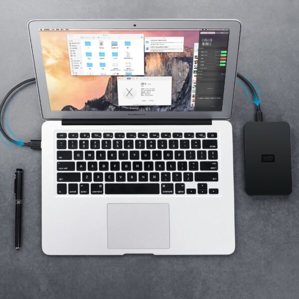 UGREEN US132 USB to Mini USB 2.0, 450Mbps SuperSpeed Cable - 1m - Image 4