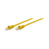 Premium Line 25M CAT6 MOULDED FLYLEAD - YELLOW