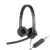 Logitech H570e Headset Wired Head-band Office/Call center USB Type-A Black