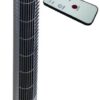 Alva Air 92cm Silver Plastic Tower Fan