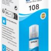 Epson 108 EcoTank 70Ml Ink Cyan Bottle