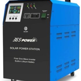 Solarix 365Power 1KVA Mobile Inverter and Lithium