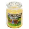 Lilly Lane Lime & Basil Infusion Scented Candle