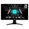MSI G255F 25" Gaming Monitor 1920x1080 (FHD) Rapid IPS 1ms 180Hz Adaptive Sync HDMI Displayport Black