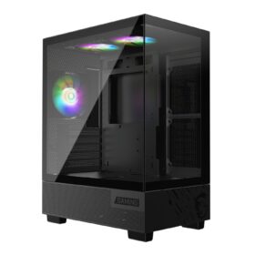 MSI PAG PANO M110A Micro-ATX Gaming Chassis ? Black