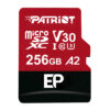 Patriot EP Series 256GB MICRO SDXC V30 A2 (w/o Adaptor)