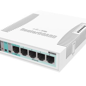 MikroTik SwOS Smart Switch 5 Port Gigabit 1SFP
