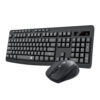Redragon BS-7367-B Wireless Office Keyboard and Mouse Combo - Black