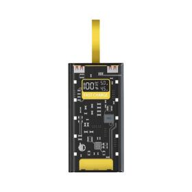 LinkQnet POWER BANK 10000MAH WITH CHARGING CABLE BLACK