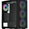 Aerocool B509A Flow ARGB Midi Tower Black